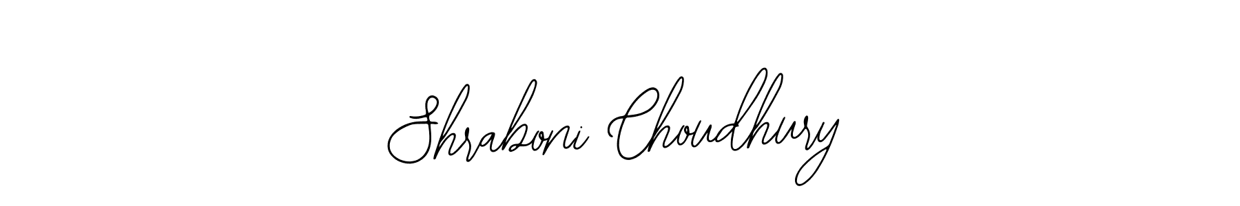 Use a signature maker to create a handwritten signature online. With this signature software, you can design (Bearetta-2O07w) your own signature for name Shraboni Choudhury. Shraboni Choudhury signature style 12 images and pictures png