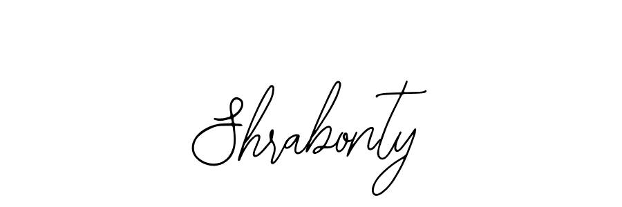 How to Draw Shrabonty signature style? Bearetta-2O07w is a latest design signature styles for name Shrabonty. Shrabonty signature style 12 images and pictures png
