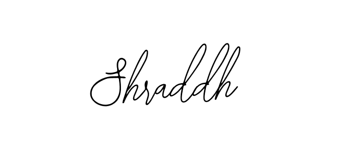 Also we have Shraddh name is the best signature style. Create professional handwritten signature collection using Bearetta-2O07w autograph style. Shraddh signature style 12 images and pictures png