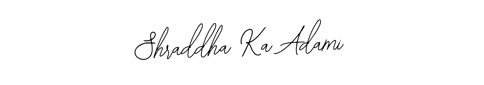 Make a beautiful signature design for name Shraddha Ka Adami. With this signature (Bearetta-2O07w) style, you can create a handwritten signature for free. Shraddha Ka Adami signature style 12 images and pictures png