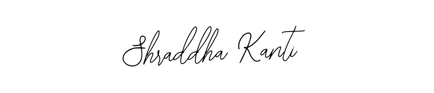 How to make Shraddha Kanti name signature. Use Bearetta-2O07w style for creating short signs online. This is the latest handwritten sign. Shraddha Kanti signature style 12 images and pictures png