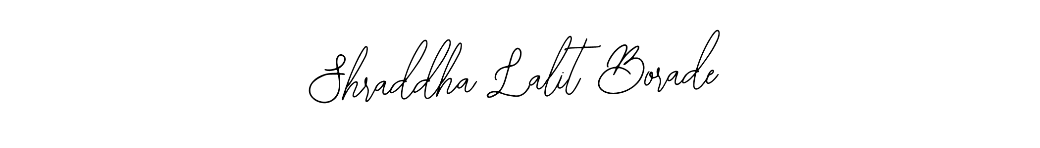 It looks lik you need a new signature style for name Shraddha Lalit Borade. Design unique handwritten (Bearetta-2O07w) signature with our free signature maker in just a few clicks. Shraddha Lalit Borade signature style 12 images and pictures png