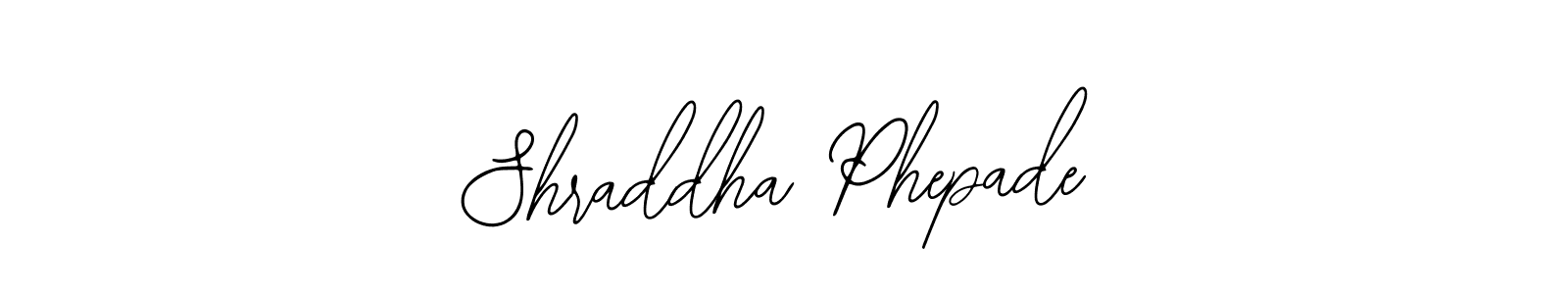 Similarly Bearetta-2O07w is the best handwritten signature design. Signature creator online .You can use it as an online autograph creator for name Shraddha Phepade. Shraddha Phepade signature style 12 images and pictures png