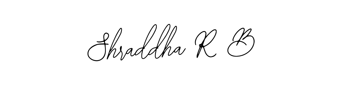 if you are searching for the best signature style for your name Shraddha R B. so please give up your signature search. here we have designed multiple signature styles  using Bearetta-2O07w. Shraddha R B signature style 12 images and pictures png
