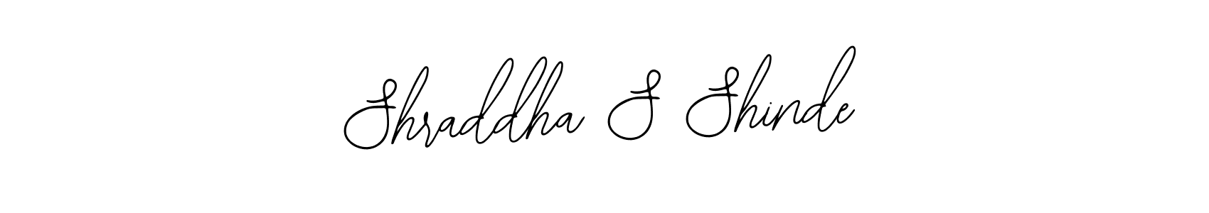 Design your own signature with our free online signature maker. With this signature software, you can create a handwritten (Bearetta-2O07w) signature for name Shraddha S Shinde. Shraddha S Shinde signature style 12 images and pictures png