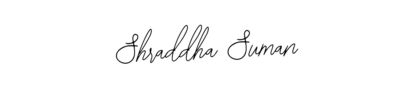 Similarly Bearetta-2O07w is the best handwritten signature design. Signature creator online .You can use it as an online autograph creator for name Shraddha Suman. Shraddha Suman signature style 12 images and pictures png