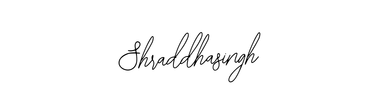 Make a beautiful signature design for name Shraddhasingh. With this signature (Bearetta-2O07w) style, you can create a handwritten signature for free. Shraddhasingh signature style 12 images and pictures png