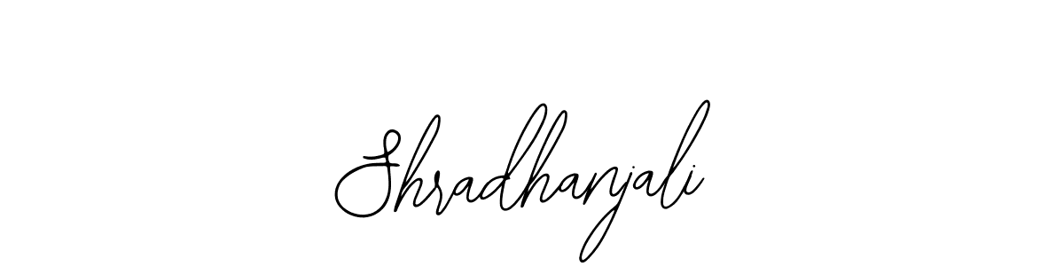 Also we have Shradhanjali name is the best signature style. Create professional handwritten signature collection using Bearetta-2O07w autograph style. Shradhanjali signature style 12 images and pictures png