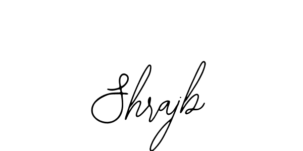 Use a signature maker to create a handwritten signature online. With this signature software, you can design (Bearetta-2O07w) your own signature for name Shrajb. Shrajb signature style 12 images and pictures png