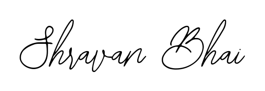 You should practise on your own different ways (Bearetta-2O07w) to write your name (Shravan Bhai) in signature. Don't let someone else do it for you. Shravan Bhai signature style 12 images and pictures png
