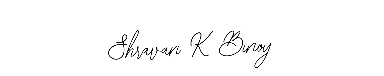 The best way (Bearetta-2O07w) to make a short signature is to pick only two or three words in your name. The name Shravan K Binoy include a total of six letters. For converting this name. Shravan K Binoy signature style 12 images and pictures png