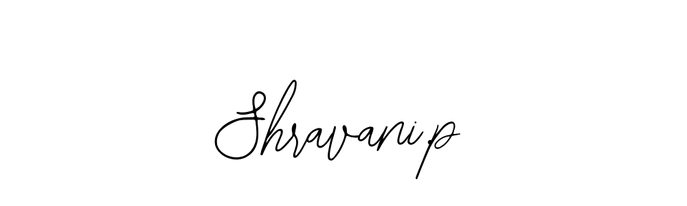 Shravani.p stylish signature style. Best Handwritten Sign (Bearetta-2O07w) for my name. Handwritten Signature Collection Ideas for my name Shravani.p. Shravani.p signature style 12 images and pictures png