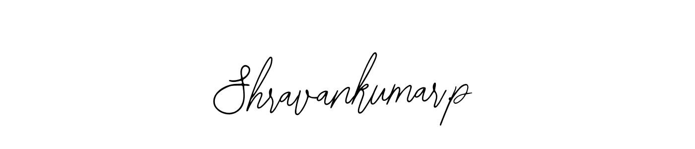 Design your own signature with our free online signature maker. With this signature software, you can create a handwritten (Bearetta-2O07w) signature for name Shravankumar.p. Shravankumar.p signature style 12 images and pictures png