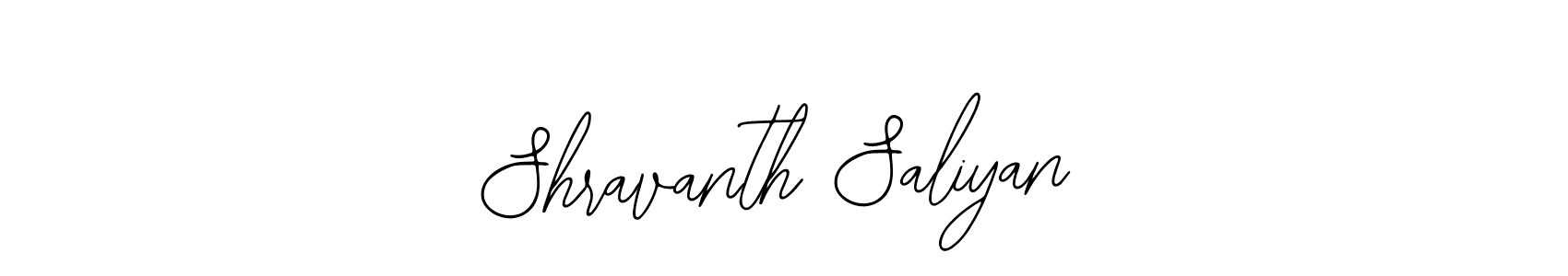 You can use this online signature creator to create a handwritten signature for the name Shravanth Saliyan. This is the best online autograph maker. Shravanth Saliyan signature style 12 images and pictures png