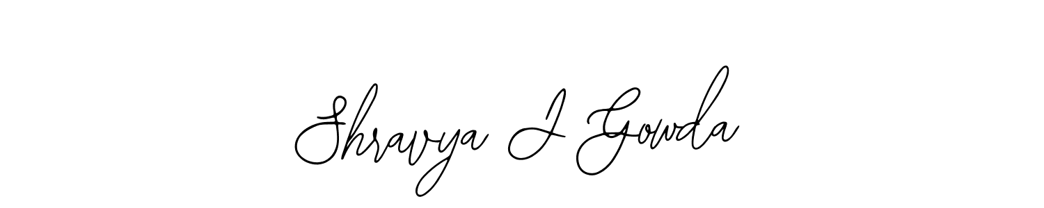 Bearetta-2O07w is a professional signature style that is perfect for those who want to add a touch of class to their signature. It is also a great choice for those who want to make their signature more unique. Get Shravya J Gowda name to fancy signature for free. Shravya J Gowda signature style 12 images and pictures png