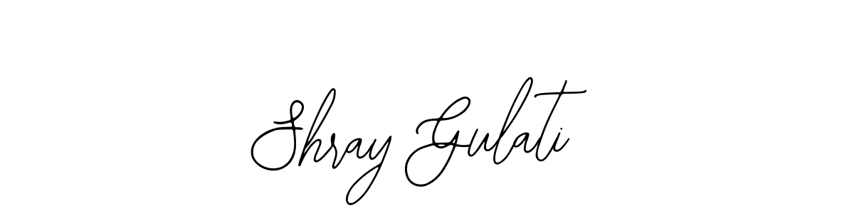 The best way (Bearetta-2O07w) to make a short signature is to pick only two or three words in your name. The name Shray Gulati include a total of six letters. For converting this name. Shray Gulati signature style 12 images and pictures png