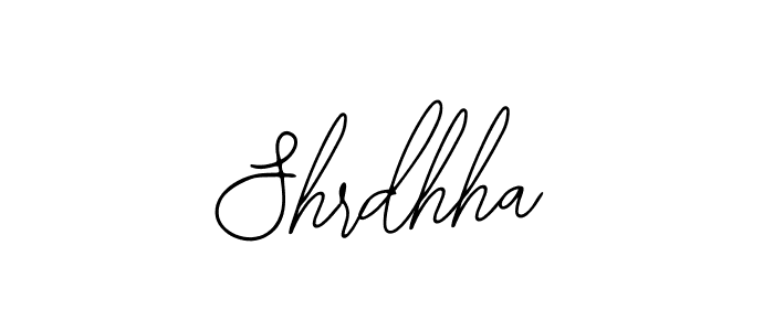 The best way (Bearetta-2O07w) to make a short signature is to pick only two or three words in your name. The name Shrdhha include a total of six letters. For converting this name. Shrdhha signature style 12 images and pictures png