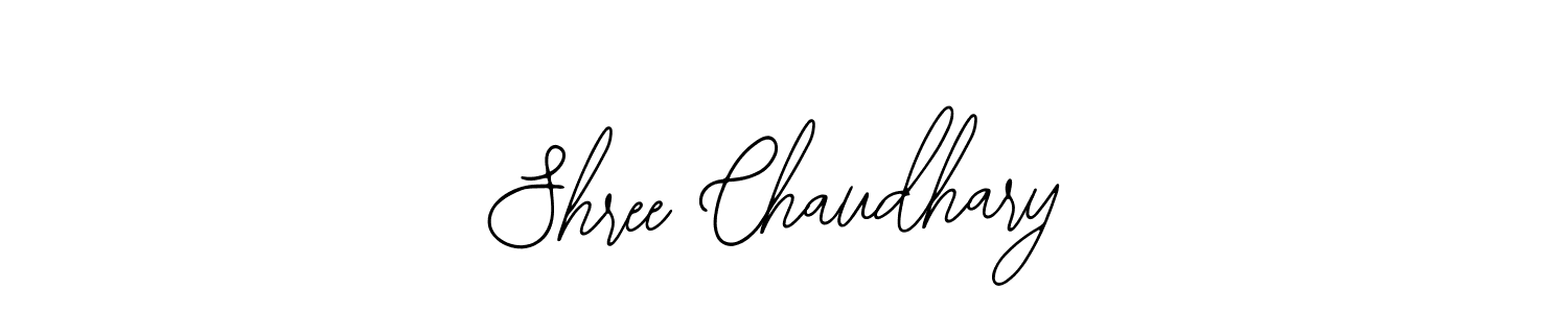Also we have Shree Chaudhary name is the best signature style. Create professional handwritten signature collection using Bearetta-2O07w autograph style. Shree Chaudhary signature style 12 images and pictures png