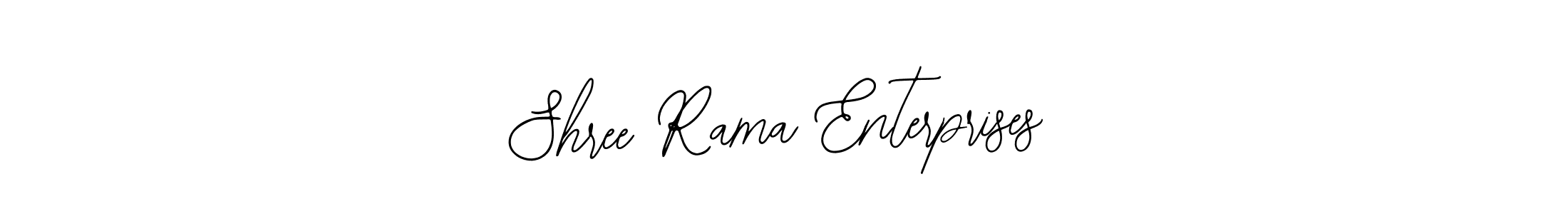 Design your own signature with our free online signature maker. With this signature software, you can create a handwritten (Bearetta-2O07w) signature for name Shree Rama Enterprises. Shree Rama Enterprises signature style 12 images and pictures png