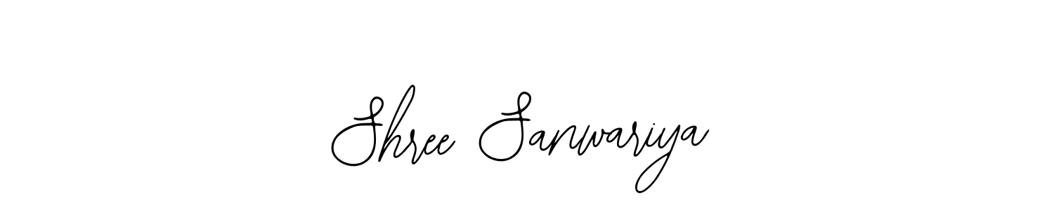 Also You can easily find your signature by using the search form. We will create Shree Sanwariya name handwritten signature images for you free of cost using Bearetta-2O07w sign style. Shree Sanwariya signature style 12 images and pictures png