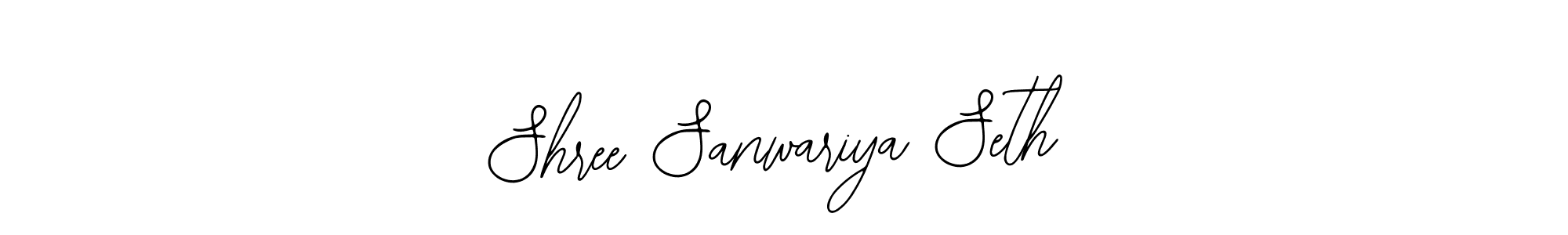 It looks lik you need a new signature style for name Shree Sanwariya Seth. Design unique handwritten (Bearetta-2O07w) signature with our free signature maker in just a few clicks. Shree Sanwariya Seth signature style 12 images and pictures png