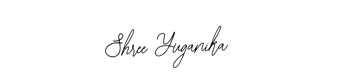 How to make Shree Yuganika signature? Bearetta-2O07w is a professional autograph style. Create handwritten signature for Shree Yuganika name. Shree Yuganika signature style 12 images and pictures png