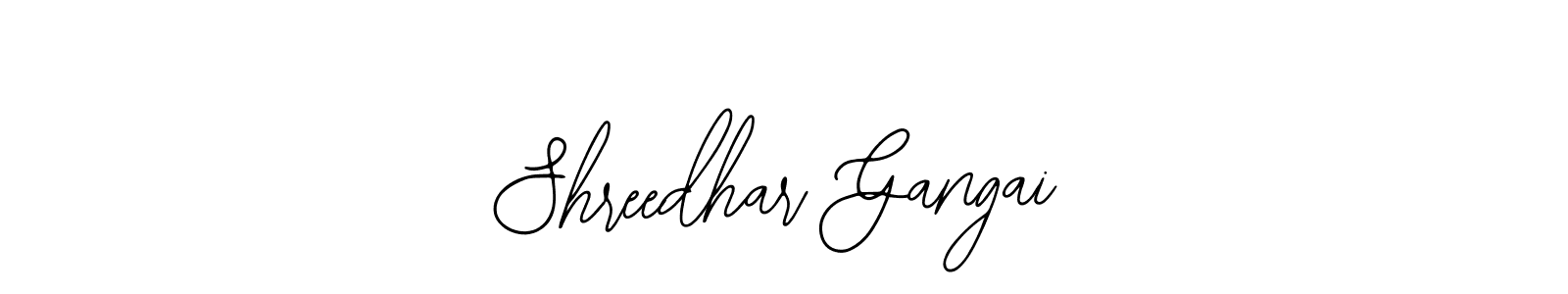Similarly Bearetta-2O07w is the best handwritten signature design. Signature creator online .You can use it as an online autograph creator for name Shreedhar Gangai. Shreedhar Gangai signature style 12 images and pictures png
