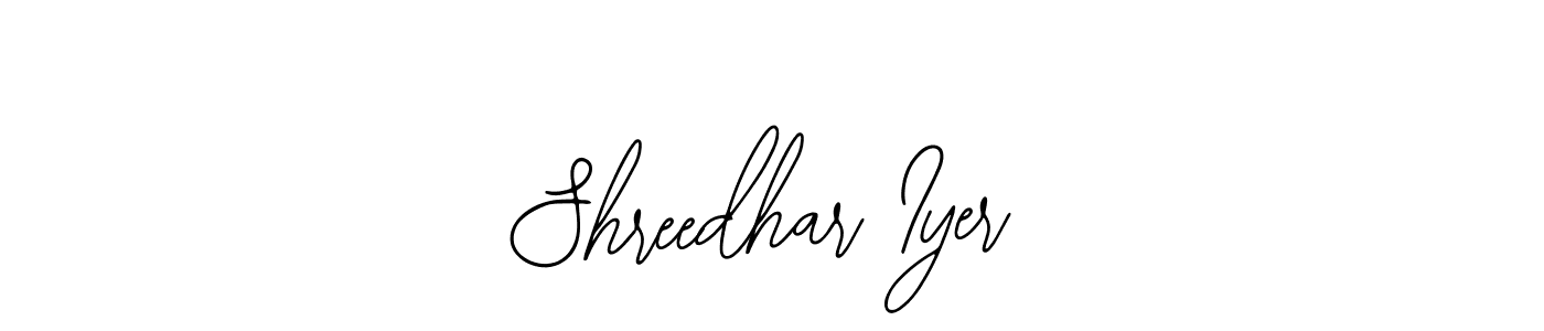 It looks lik you need a new signature style for name Shreedhar Iyer. Design unique handwritten (Bearetta-2O07w) signature with our free signature maker in just a few clicks. Shreedhar Iyer signature style 12 images and pictures png