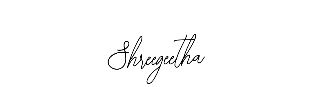You should practise on your own different ways (Bearetta-2O07w) to write your name (Shreegeetha) in signature. don't let someone else do it for you. Shreegeetha signature style 12 images and pictures png