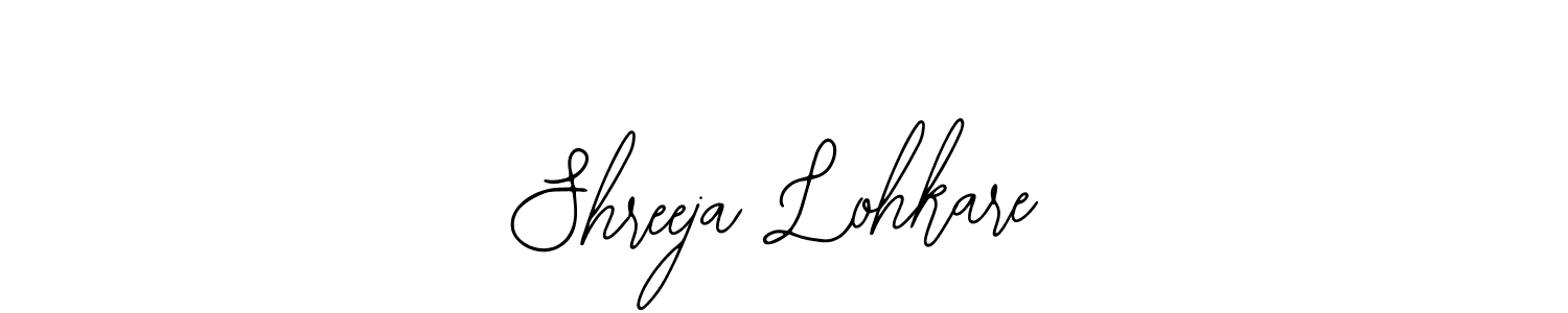 You should practise on your own different ways (Bearetta-2O07w) to write your name (Shreeja Lohkare) in signature. don't let someone else do it for you. Shreeja Lohkare signature style 12 images and pictures png