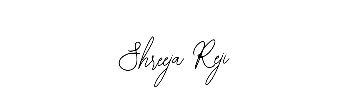 How to make Shreeja Reji signature? Bearetta-2O07w is a professional autograph style. Create handwritten signature for Shreeja Reji name. Shreeja Reji signature style 12 images and pictures png