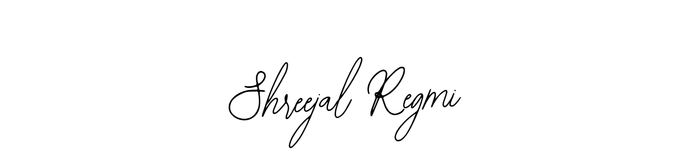 Similarly Bearetta-2O07w is the best handwritten signature design. Signature creator online .You can use it as an online autograph creator for name Shreejal Regmi. Shreejal Regmi signature style 12 images and pictures png