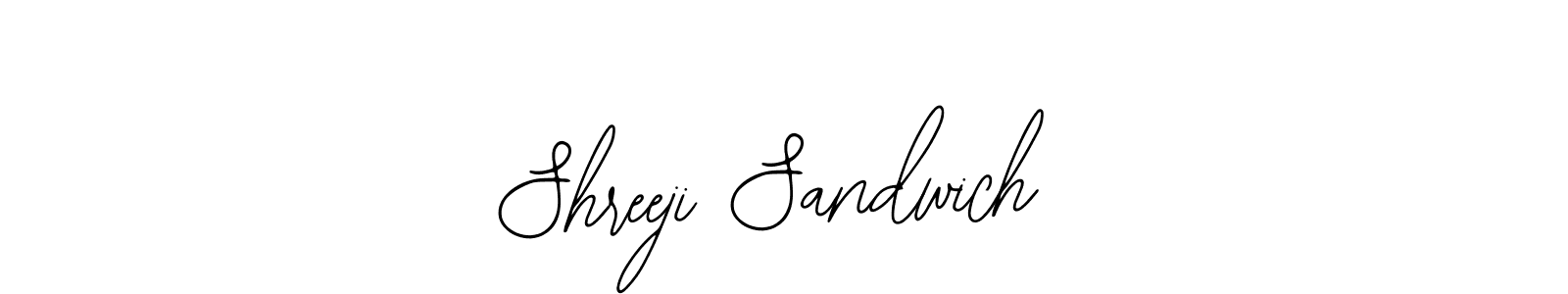 Create a beautiful signature design for name Shreeji Sandwich. With this signature (Bearetta-2O07w) fonts, you can make a handwritten signature for free. Shreeji Sandwich signature style 12 images and pictures png