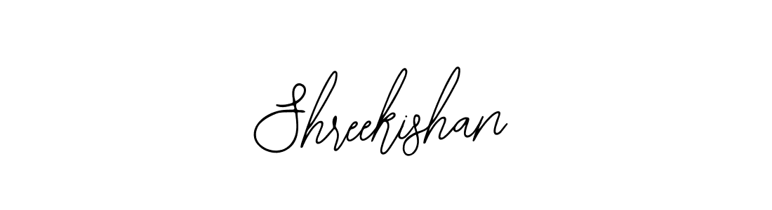 Use a signature maker to create a handwritten signature online. With this signature software, you can design (Bearetta-2O07w) your own signature for name Shreekishan. Shreekishan signature style 12 images and pictures png