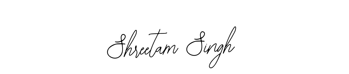 Shreetam Singh stylish signature style. Best Handwritten Sign (Bearetta-2O07w) for my name. Handwritten Signature Collection Ideas for my name Shreetam Singh. Shreetam Singh signature style 12 images and pictures png