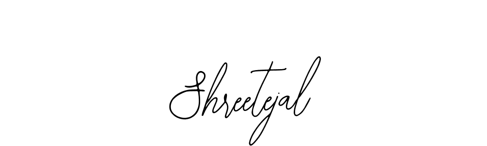 if you are searching for the best signature style for your name Shreetejal. so please give up your signature search. here we have designed multiple signature styles  using Bearetta-2O07w. Shreetejal signature style 12 images and pictures png