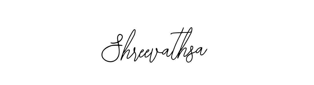 Design your own signature with our free online signature maker. With this signature software, you can create a handwritten (Bearetta-2O07w) signature for name Shreevathsa. Shreevathsa signature style 12 images and pictures png