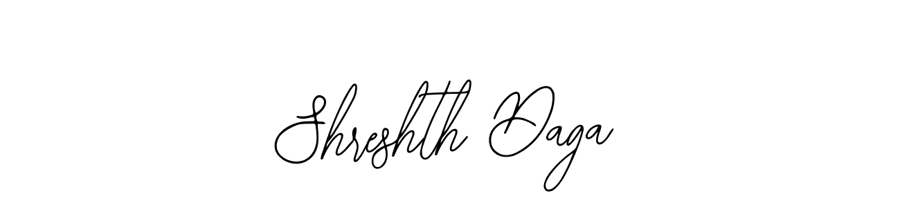 Use a signature maker to create a handwritten signature online. With this signature software, you can design (Bearetta-2O07w) your own signature for name Shreshth Daga. Shreshth Daga signature style 12 images and pictures png