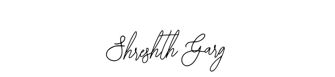 Make a beautiful signature design for name Shreshth Garg. With this signature (Bearetta-2O07w) style, you can create a handwritten signature for free. Shreshth Garg signature style 12 images and pictures png