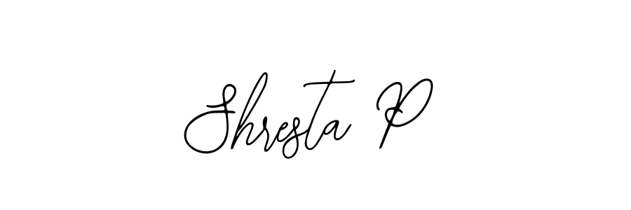 Bearetta-2O07w is a professional signature style that is perfect for those who want to add a touch of class to their signature. It is also a great choice for those who want to make their signature more unique. Get Shresta P name to fancy signature for free. Shresta P signature style 12 images and pictures png