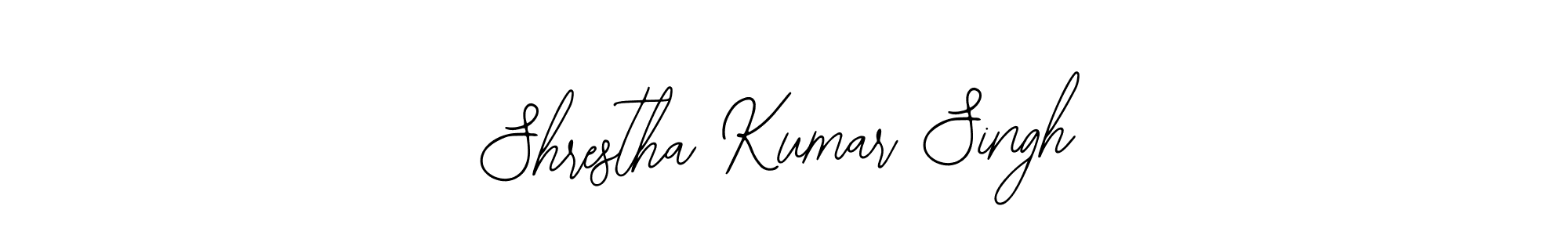 Create a beautiful signature design for name Shrestha Kumar Singh. With this signature (Bearetta-2O07w) fonts, you can make a handwritten signature for free. Shrestha Kumar Singh signature style 12 images and pictures png