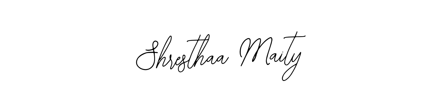 Also we have Shresthaa Maity name is the best signature style. Create professional handwritten signature collection using Bearetta-2O07w autograph style. Shresthaa Maity signature style 12 images and pictures png