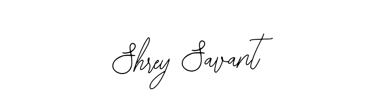 Make a beautiful signature design for name Shrey Savant. Use this online signature maker to create a handwritten signature for free. Shrey Savant signature style 12 images and pictures png