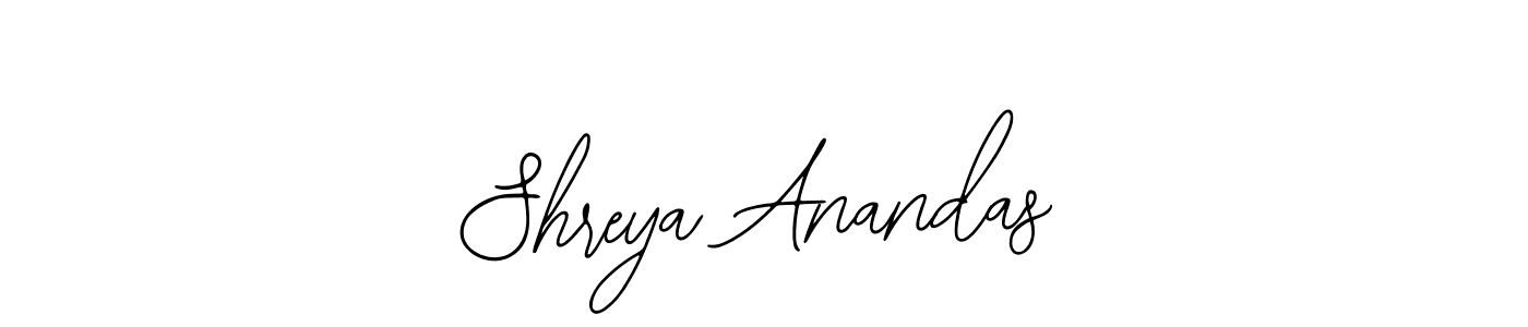 It looks lik you need a new signature style for name Shreya Anandas. Design unique handwritten (Bearetta-2O07w) signature with our free signature maker in just a few clicks. Shreya Anandas signature style 12 images and pictures png
