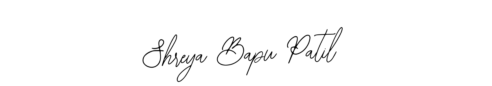 Make a beautiful signature design for name Shreya Bapu Patil. With this signature (Bearetta-2O07w) style, you can create a handwritten signature for free. Shreya Bapu Patil signature style 12 images and pictures png