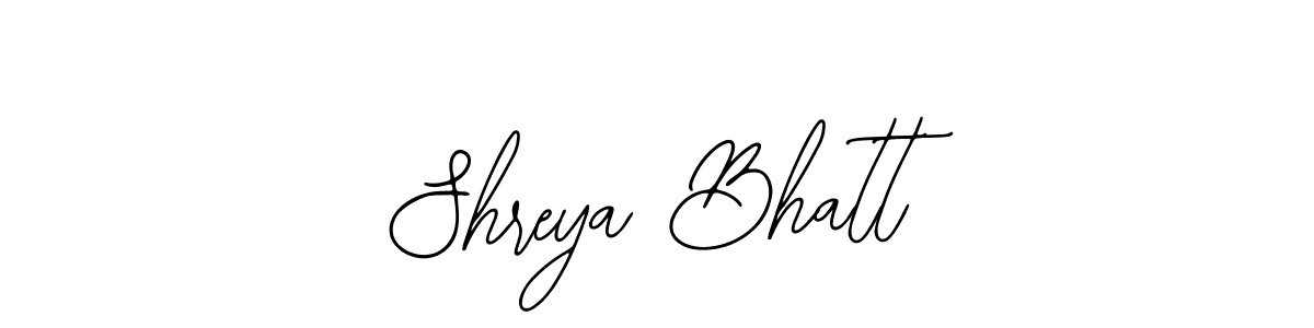 How to make Shreya Bhatt signature? Bearetta-2O07w is a professional autograph style. Create handwritten signature for Shreya Bhatt name. Shreya Bhatt signature style 12 images and pictures png