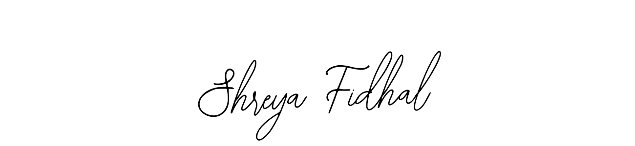 Design your own signature with our free online signature maker. With this signature software, you can create a handwritten (Bearetta-2O07w) signature for name Shreya Fidhal. Shreya Fidhal signature style 12 images and pictures png