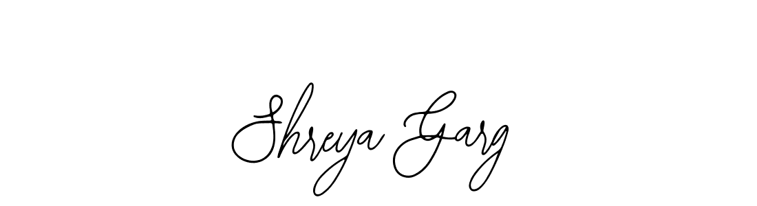 Shreya Garg stylish signature style. Best Handwritten Sign (Bearetta-2O07w) for my name. Handwritten Signature Collection Ideas for my name Shreya Garg. Shreya Garg signature style 12 images and pictures png