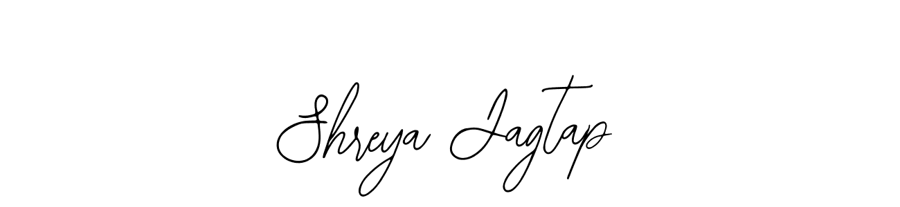 This is the best signature style for the Shreya Jagtap name. Also you like these signature font (Bearetta-2O07w). Mix name signature. Shreya Jagtap signature style 12 images and pictures png