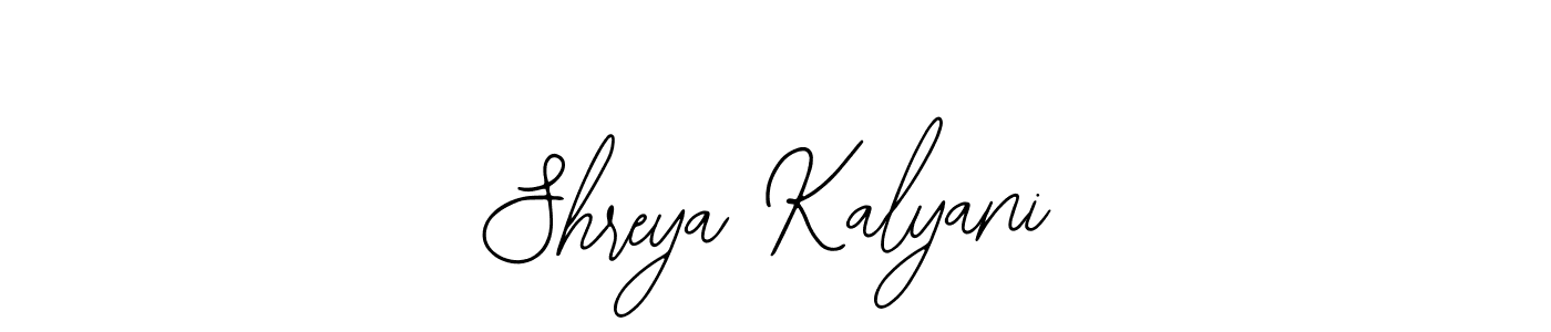 The best way (Bearetta-2O07w) to make a short signature is to pick only two or three words in your name. The name Shreya Kalyani include a total of six letters. For converting this name. Shreya Kalyani signature style 12 images and pictures png